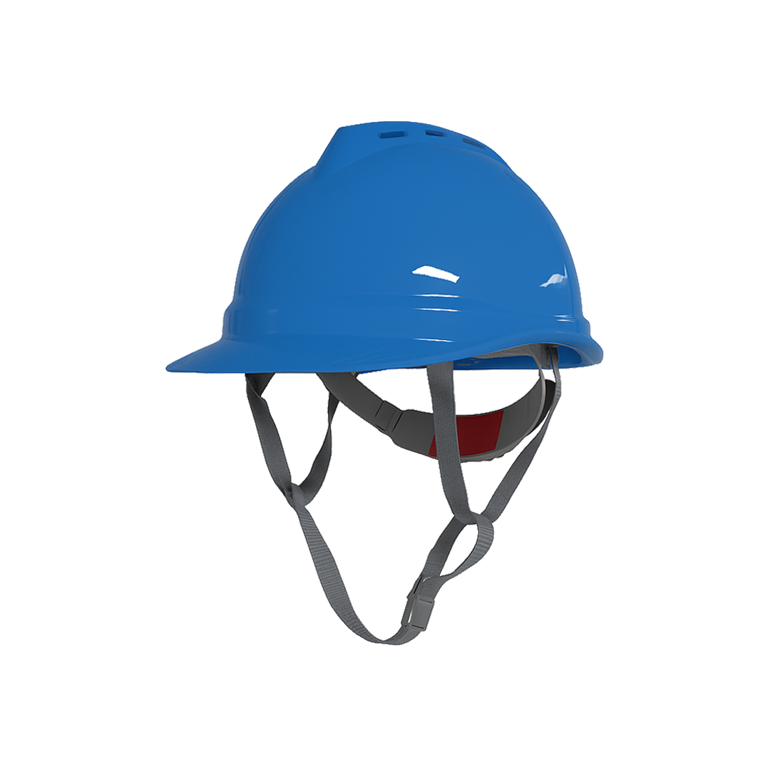 CASQUE DE CHANTIER AVEC JUGULAIRE