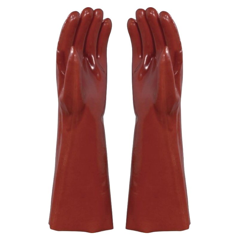 GANT EN PVC ROUGE