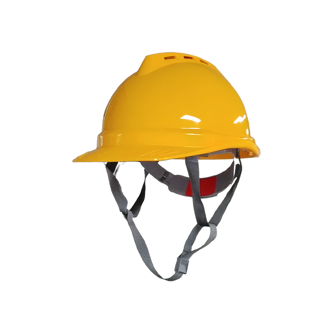 CASQUE DE CHANTIER AVEC JUGULAIRE