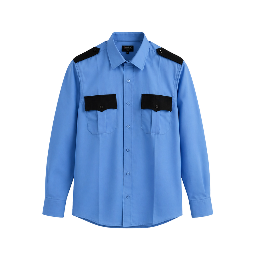 CHEMISE AGENT DE SÉCURITÉ BICOLORE